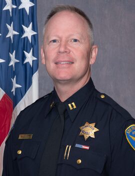 Image of Police Captain, Gerald Newbeck.